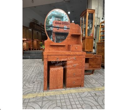 Bàn trang điểm gỗ Hương Đá cao cấp _ Mẫu ô kéo